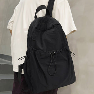 Drawstring Nylon Backpack Bag-Teresa's Fashionista LLC