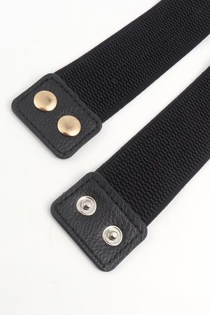Chain Detail Elastic Belt-Teresa's Fashionista LLC
