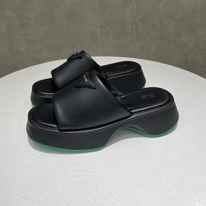 PU Leather Platform Sandals-Teresa's Fashionista LLC