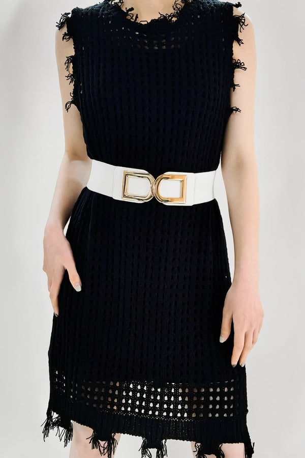 Double D Buckle PU Belt-Teresa's Fashionista LLC