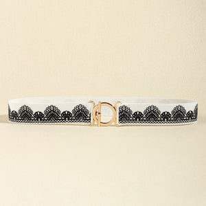 Toggle Clasp Elastic Belt-Teresa's Fashionista LLC