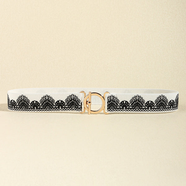 Toggle Clasp Elastic Belt-Teresa's Fashionista LLC