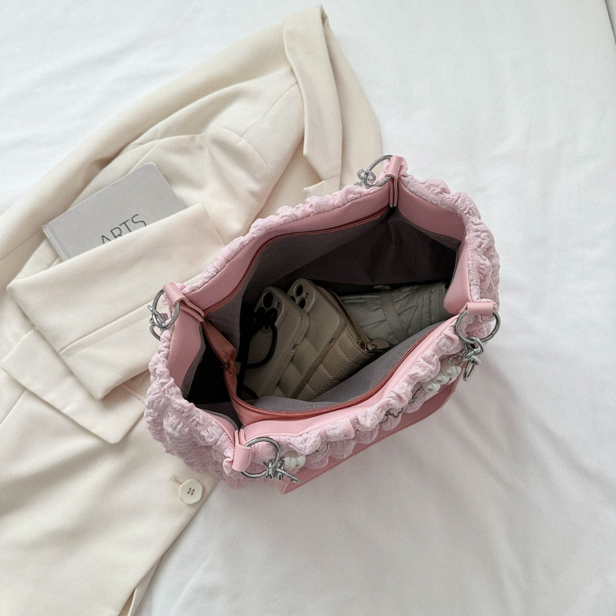 Cloud Puffy Polyester Tote Bag-Teresa&#39;s Fashionista LLC