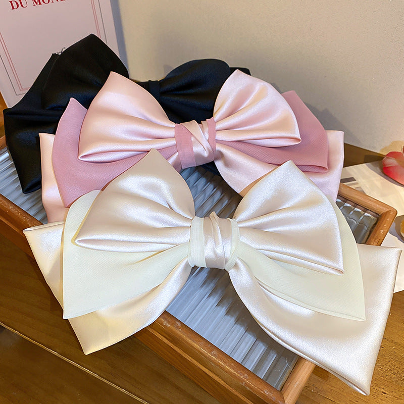 Bow Cloth Hair Clip - Teresa's Fashionista LLC