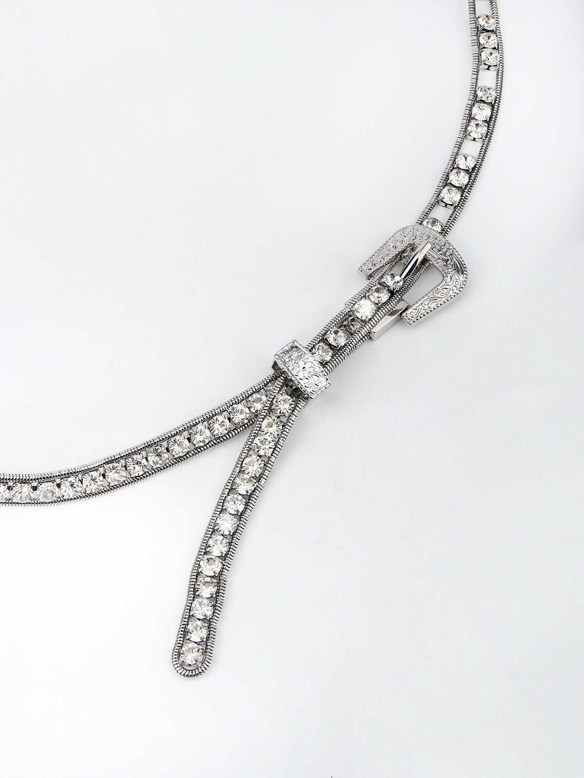 Rhinestone Metal Belt-Teresa&#39;s Fashionista LLC