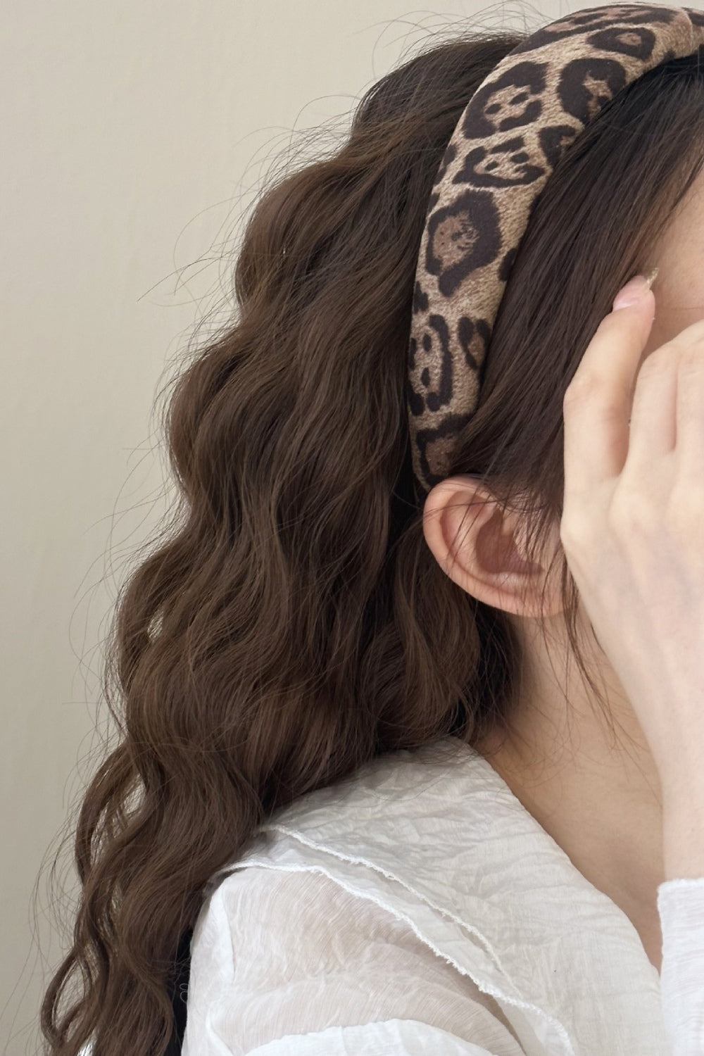 Leopard Polyester Wide Headband - Teresa's Fashionista LLC