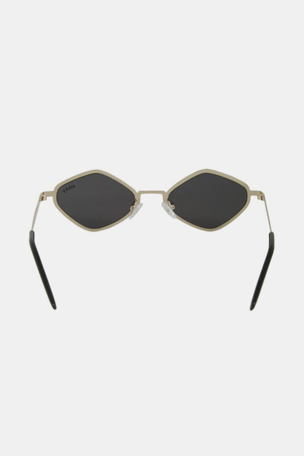 Nicole Lee USA Metal Frame Geometric Sunglasses-Teresa's Fashionista LLC