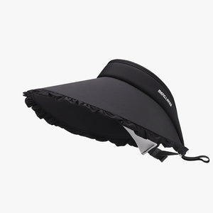 Frill Adjustable Ice Silk Sun Hat-Teresa's Fashionista LLC