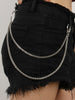 Double-Layered Metal Chain Belt-Teresa's Fashionista LLC