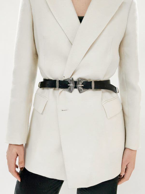 Double Buckle PU Leather Belt-Teresa's Fashionista LLC