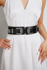 Double Buckle PU Leather Belt-Teresa's Fashionista LLC