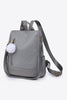 Pum-Pum Zipper Backpack-Teresa's Fashionista LLC