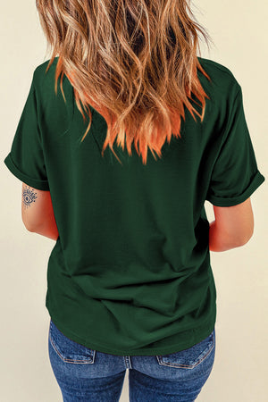 MAMA Round Neck Short Sleeve T-Shirt-Teresa's Fashionista LLC