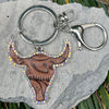 Bull Shape Key Chain-Teresa's Fashionista LLC