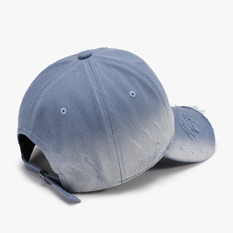 Distressed Adjustable Cotton Hat-Teresa&#39;s Fashionista LLC
