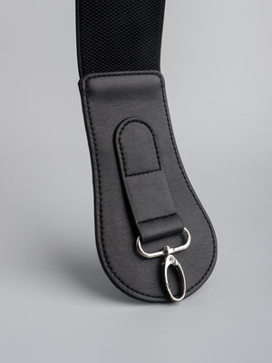PU Elastic Wide Belt-Teresa's Fashionista LLC