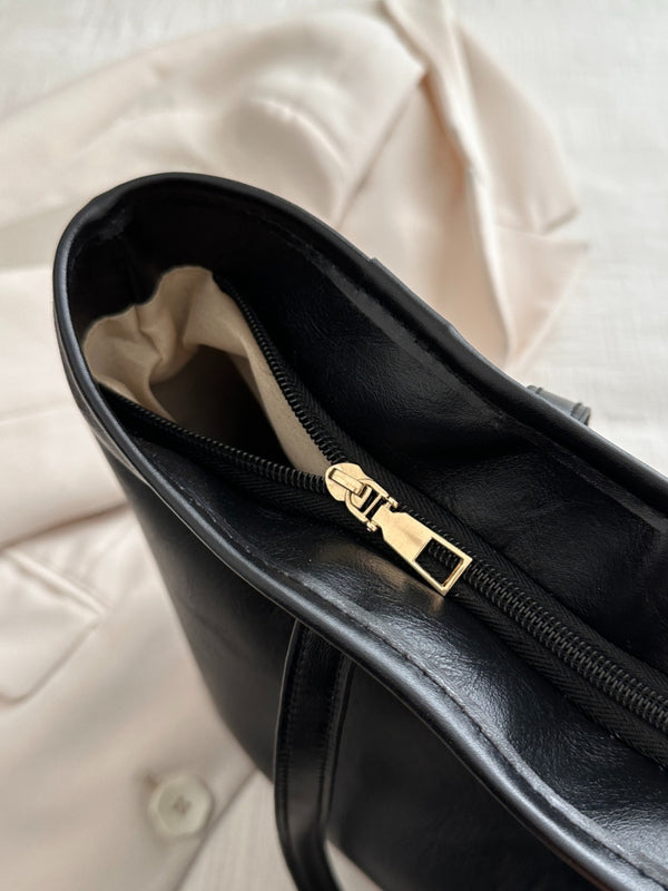 PU Leather Medium Shoulder Bag-Teresa's Fashionista LLC