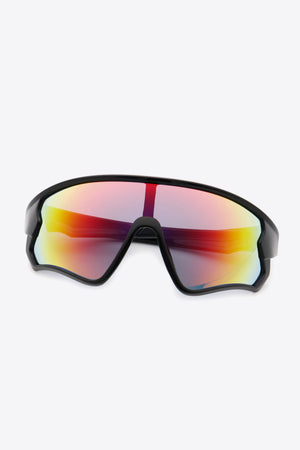 Polycarbonate Shield Sunglasses-Teresa's Fashionista LLC
