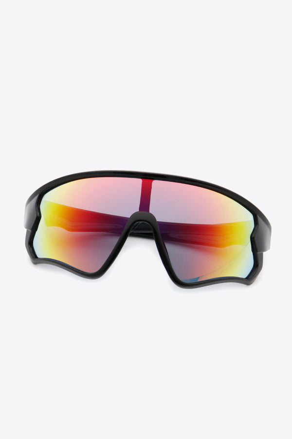 Polycarbonate Shield Sunglasses-Teresa's Fashionista LLC