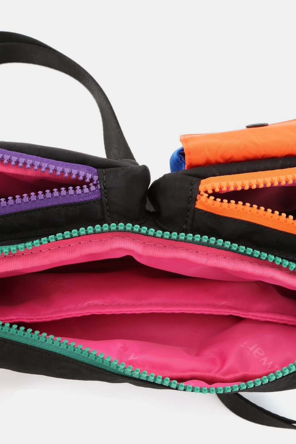 Himawari Removable Strap Nylon Crossbody Bag with EarPods Bag - Teresa's Fashionista LLC