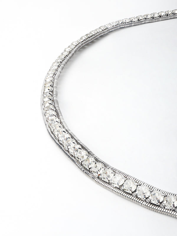 Rhinestone Metal Belt-Teresa's Fashionista LLC