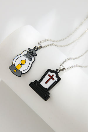 Two-Piece Halloween Theme Necklace Set - Teresa's Fashionista LLC