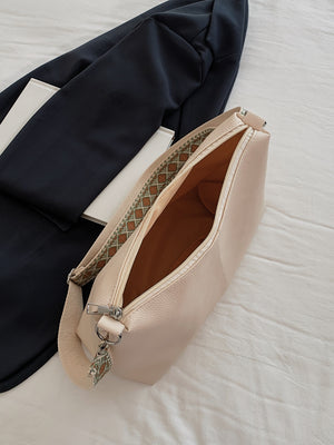 PU Leather Geometric Pattern Strap Shoulder Bag-Teresa's Fashionista LLC