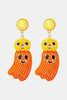 Halloween Ghost Shape Dangle Earrings - Teresa's Fashionista LLC