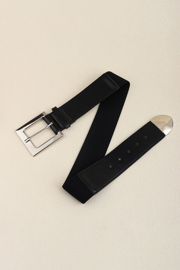 Zinc Alloy Buckle PU Leather Belt-Teresa's Fashionista LLC