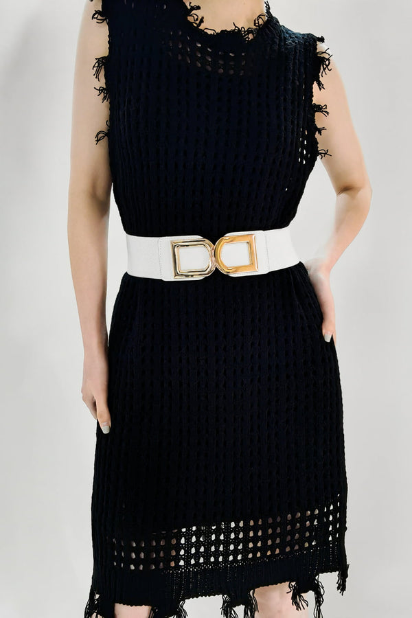 Double D Buckle PU Belt-Teresa's Fashionista LLC