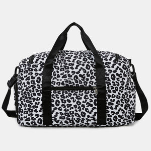 Oxford Cloth Animal Print Travel Bag-Teresa's Fashionista LLC