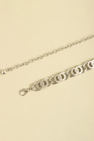 Alloy Lobster Clasp Belt-Teresa's Fashionista LLC
