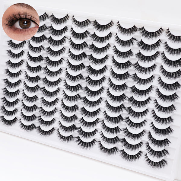 3D False Eyelashes Are Multi-layered, Realistic, Soft And Comfortable