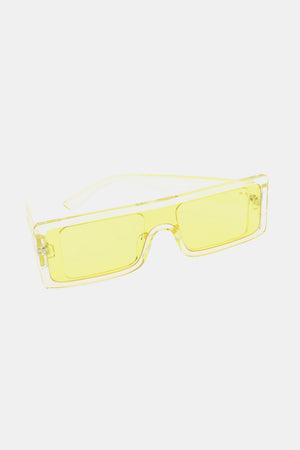 Polycarbonate Frame Rectangle Sunglasses-Teresa's Fashionista LLC