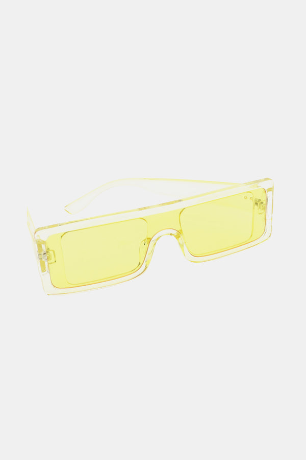 Polycarbonate Frame Rectangle Sunglasses-Teresa's Fashionista LLC