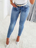 Rhinestone Skinny Jeans with Pockets - Teresa's Fashionista LLC