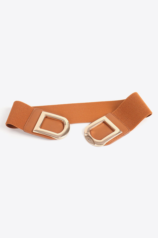 Double D Buckle PU Belt-Teresa's Fashionista LLC
