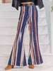 Striped Flare Leg Pants-Teresa's Fashionista LLC