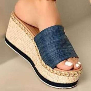 PU Leather Open Toe Sandals-Teresa's Fashionista LLC