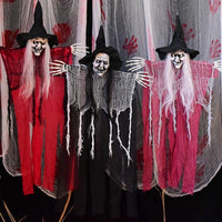 Halloween Spooky Hanging Witch Set