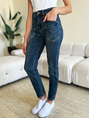 Judy Blue Full Size High Waist Skinny Jeans-Teresa's Fashionista LLC