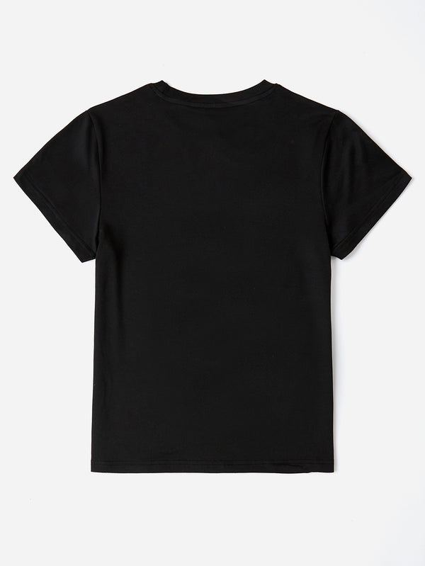 MAMA Round Neck Short Sleeve T-Shirt-Teresa's Fashionista LLC