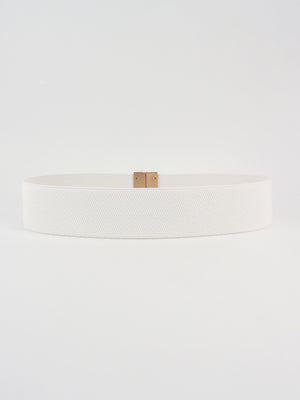 Alloy Buckle Elastic Belt-Teresa's Fashionista LLC