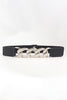Chain Detail Elastic Belt-Teresa's Fashionista LLC