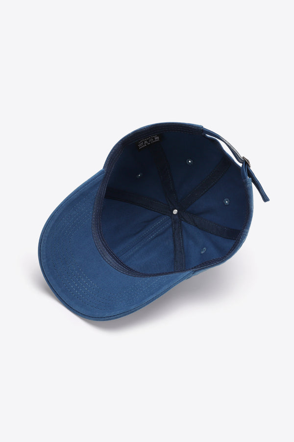 Distressed Adjustable Baseball Cap-Teresa's Fashionista LLC