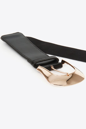 Elastic Wide PU Belt-Teresa's Fashionista LLC