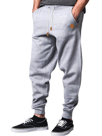Men's Full Size Drawstring Pants Plus Size