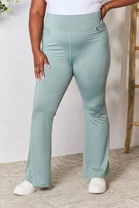 Heimish Full Size Wide Waistband Sports Pants Plus Size
