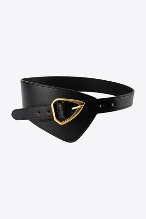 Irregular PU Leather Belt-Teresa's Fashionista LLC
