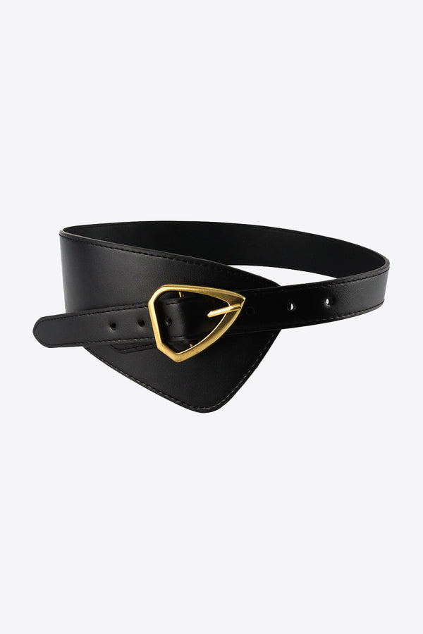 Irregular PU Leather Belt-Teresa's Fashionista LLC